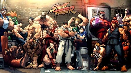 Un'infografica celebra la serie Street Fighter