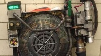 Un'immagine per lo zaino protonico di Ghostbusters