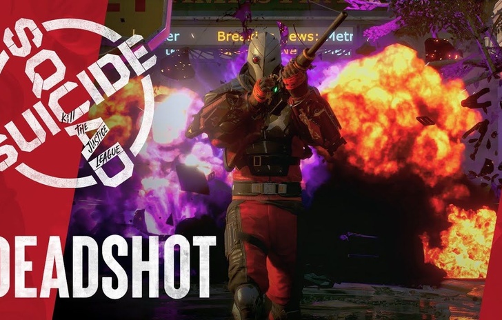 Suicide Squad Kill the Justice League  il trailer di Deadshot 