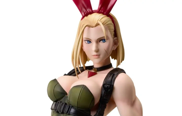 Street Fighter 6 Cammy è una coniglietta nella nuova figure