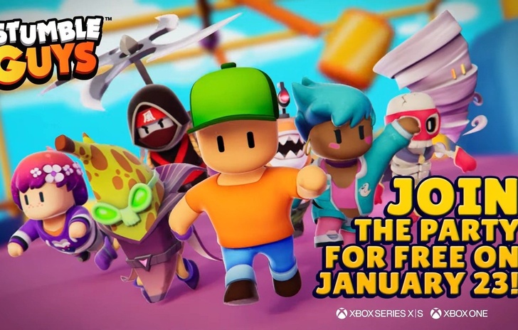 Stumble Guys arriva su Xbox il trailer