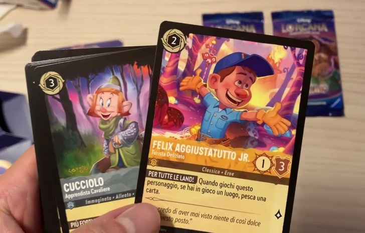 Lorcana Disney e Ravensburger TGC Set 5 Cieli Scintillanti