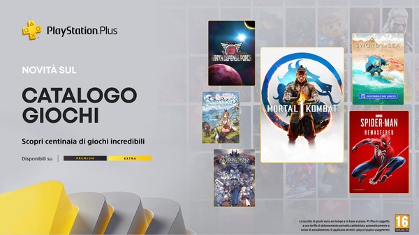 PlayStation Plus: i giochi Extra e Premium di agosto, con Spider-Man
