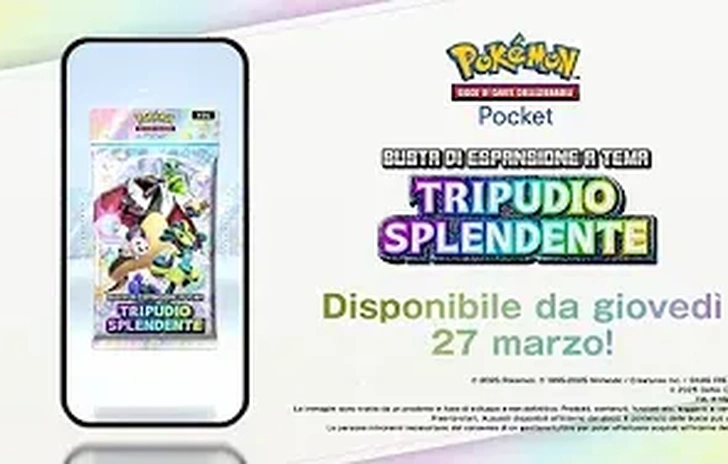 Pokémon GCC Pocket si espande in un Tripudio Splendente