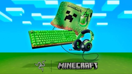 Pixel e performance: nasce la linea di periferiche da gaming Minecraft x Razer