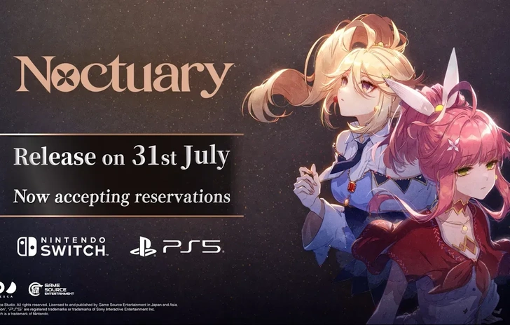 Noctuary data di uscita per le versioni Switch e PS5 dellactionRPG di Gratesca