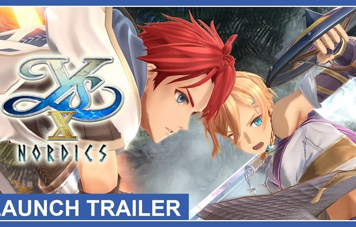 Ys X Nordics il ritorno di Adol nel trailer di lancio
