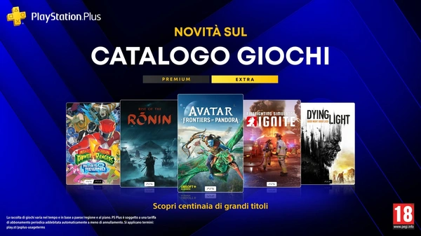 PlayStation Plus: July's Extra and Premium Games