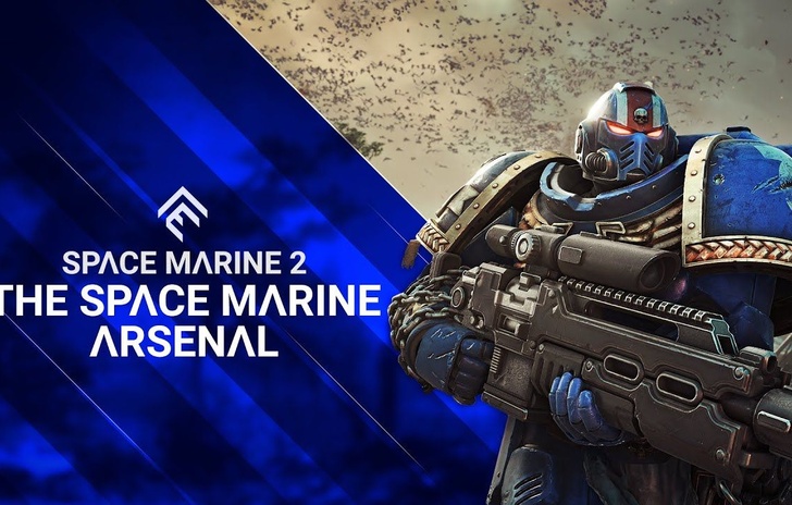 Larsenale di Warhammer 40000 Space Marine 2 in un trailer