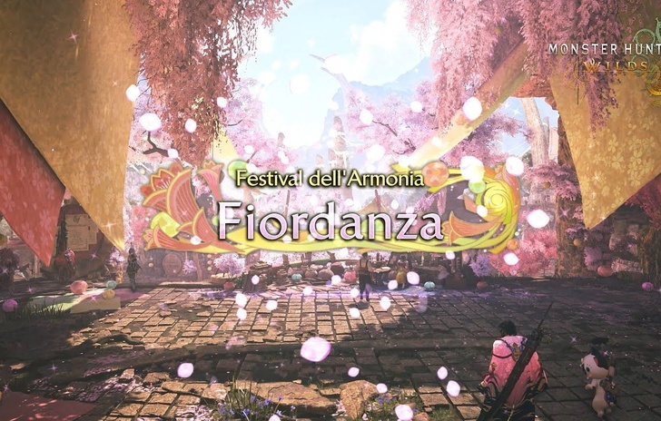 Monster Hunter Wilds parte il Festival dellarmonia Fiordanza