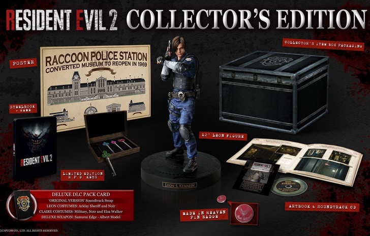 La collectors Edition di Resident Evil 2 remake unboxata