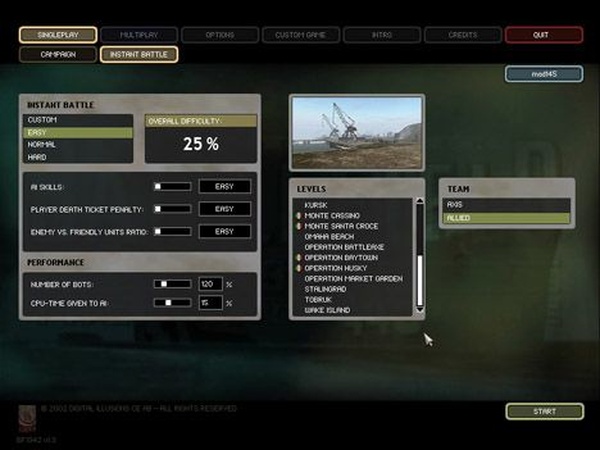 Battlefield 1942: road to Rome