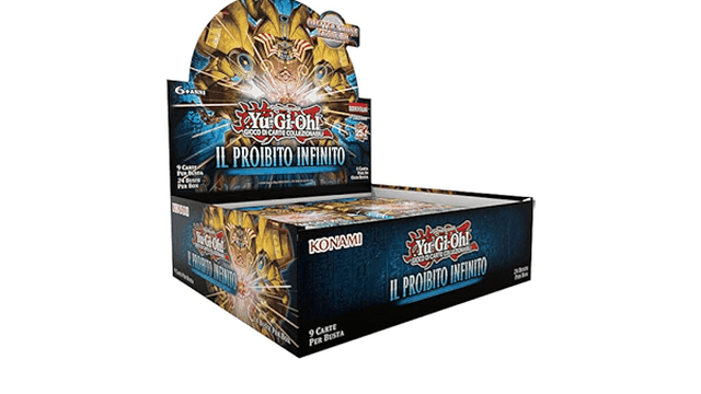 YUGIOH TCG  IL PROIBITO INFINITO Speciale della nuova espansione Konami