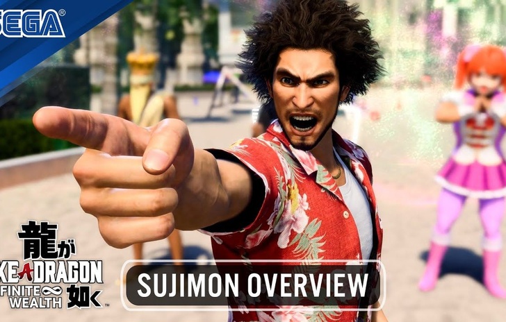 Un trailer presenta i Sujimon di Like a Dragon Infinite Wealth