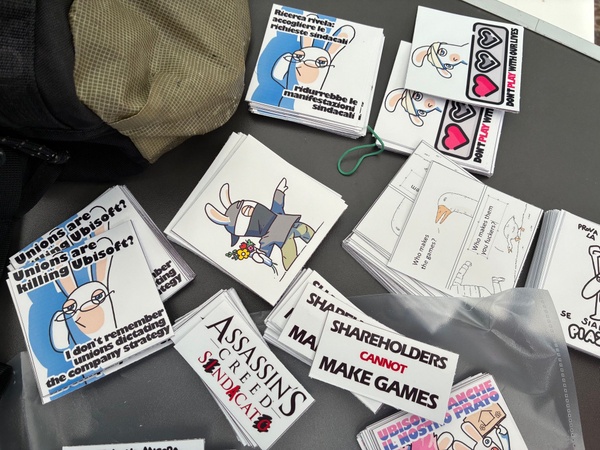 Ubisoft: dipendenti in piazza, proteste anche in italia