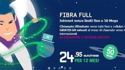 La nuova offerta Tiscali corre a 50 Mega