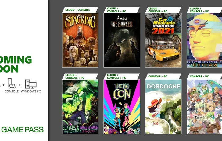 Game Pass la prima ondata di giugno