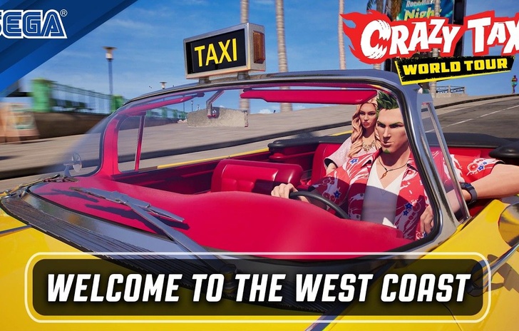 Crazy Taxi World Tour ci dà il benvenuto sulla West Coast