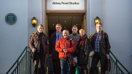 Nobuo Ueomatsu registra agli Studios di Abbey Road