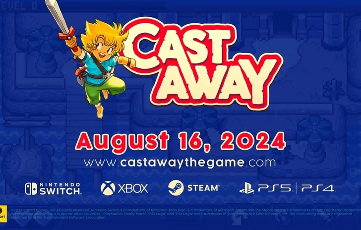 Castaway lavventura ispirata a Links Awakening uscirà il 16 agosto