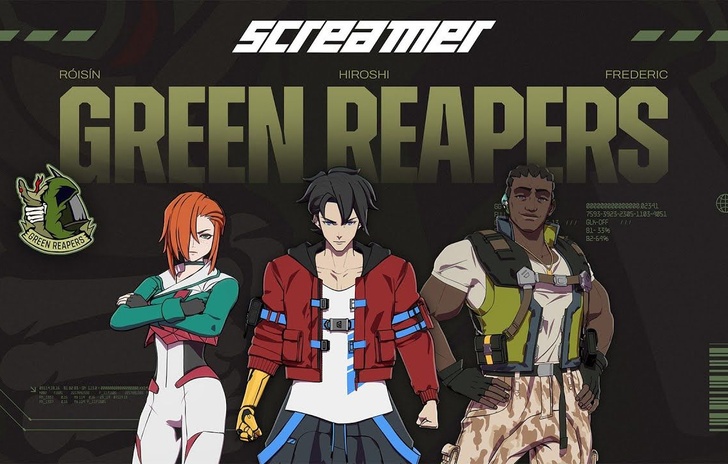 Screamer presenta il primo team i Green Reapers