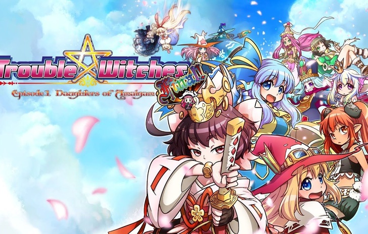 Trouble Witches Final Episode 01 lo shmup in estate su Switch e PS4