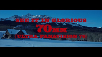 Gli studi di Cinecitta ospiteranno Hateful Eight in 70mm fino al 13 Marzo