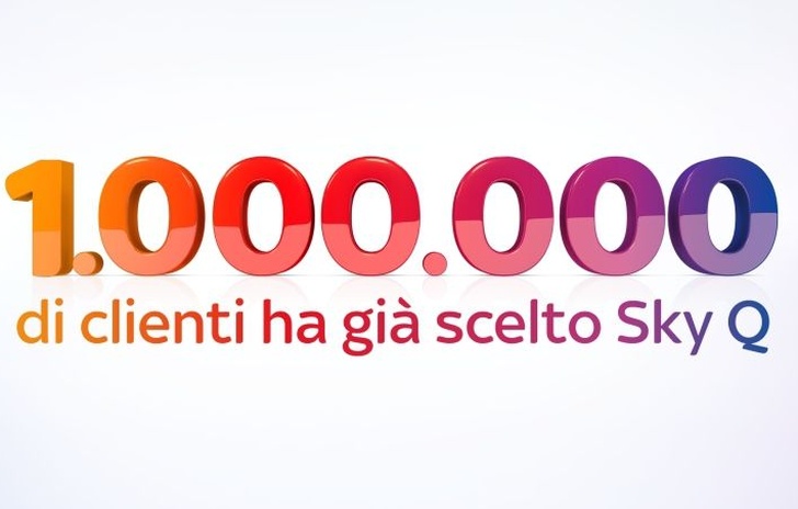 Un milione di Sky Q in Italia