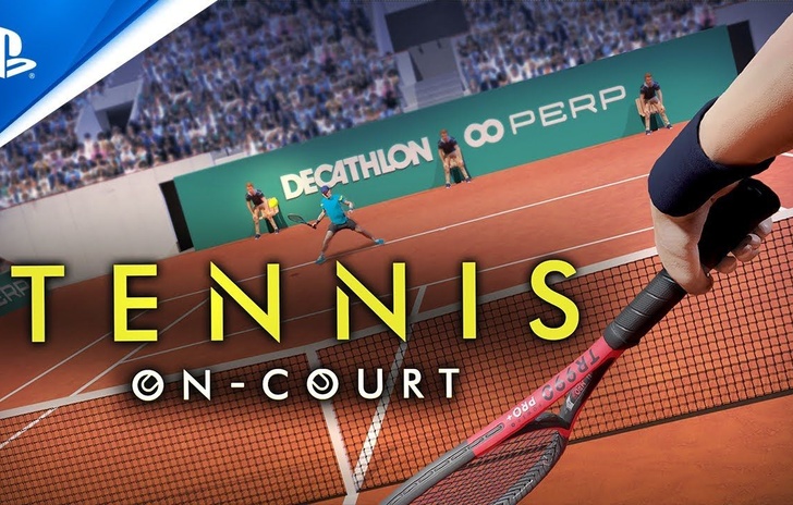 Tennis OnCourt scende a rete su PlayStation VR2
