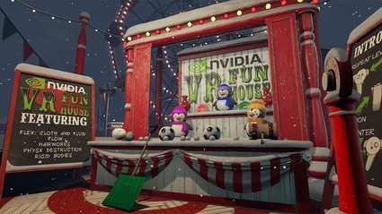 Diverse novita arrivano su VR Funhouse di NVIDIA