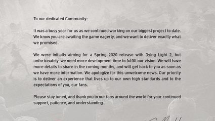 Anche Dying Light 2 posticipa