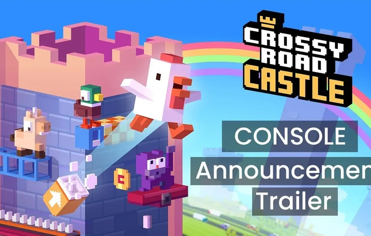 Crossy Road Castle il platform arcade arriva su console