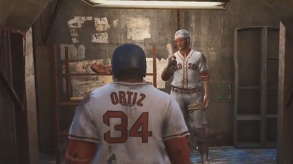 Girovagare per la Boston postatomica con la divisa dei Red Sox