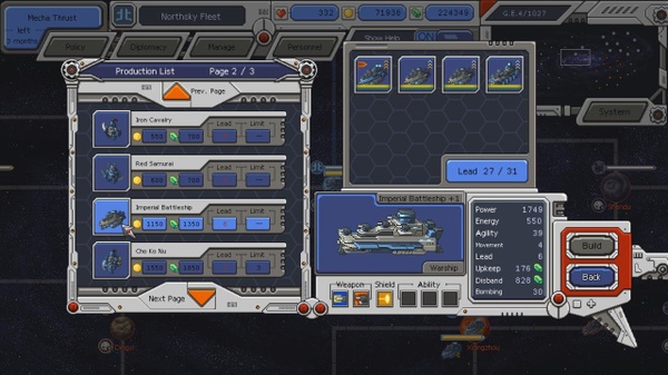 Chaos Galaxy, come il romanzo dei tre regni, in space – Recensione Switch