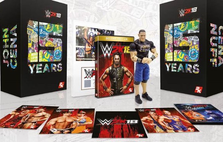 2K mostra la WWE 2K18 John Cena Collectors Edition