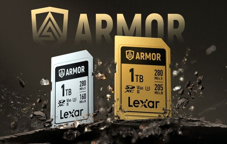 Lexar Nuove schede SD Armor Gold e Silver Pro