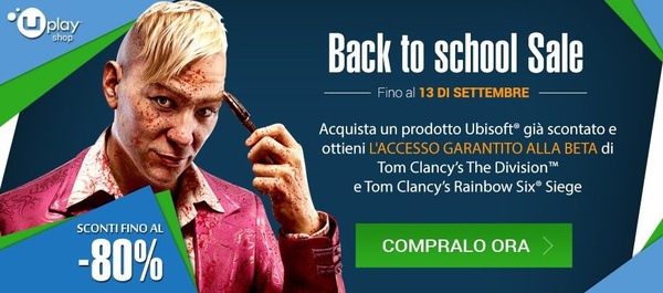 Ubisoft regala la beta di R6 e The Division con ogni acquisto su uPlay