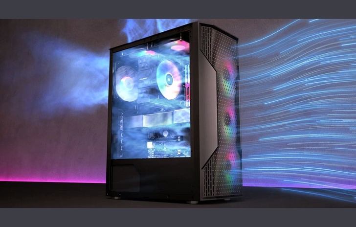Cougar Case MX110 RGB compatto elegante con ARGB integrata