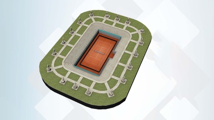 Hevolus, i simboli degli Internazionali BNL d'Italia di Tennis in realta aumentata: lo sport in una nuova dimensione