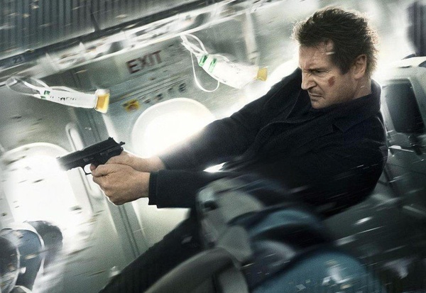 Scatti dal set di Non-Stop