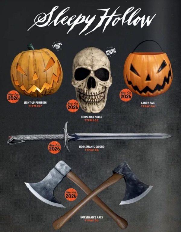 Trick or Treat Studios omaggia il gotico Sleepy Hollow