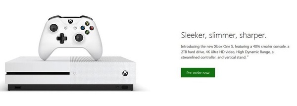[E3 2016] Si apre con il botto la conferenza Microsoft: presentata Xbox One S