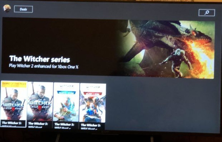 The Witcher 2 arriva su Xbox One X