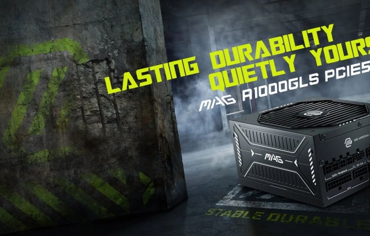 MSI MAG A1000GLS PCIE5 Nuovi alimentatori gaming