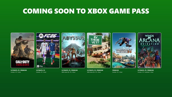 Xbox Game Pass: la seconda ondata di giugno, con EA Sports FC 26