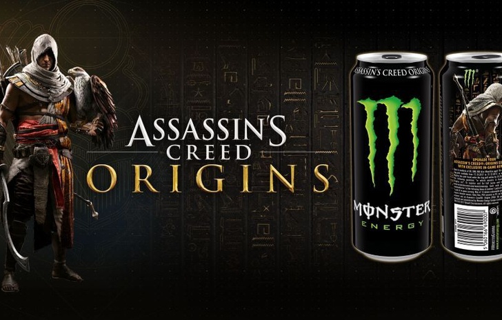 Una promozione Monster per Assassins Creed Origins