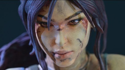 Una statua per Lara Croft