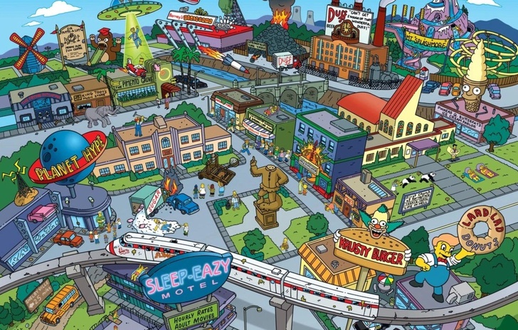 Will Fortnite Soon Become The Simpsons Springfield
