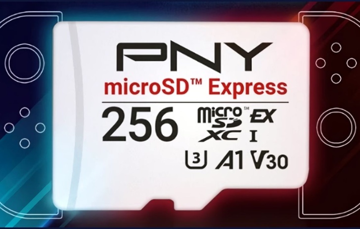PNY microSD Express Memoria veloce per Nintendo Switch 2