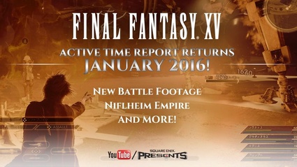 Il prossimo Active Time Report di Final Fantasy XV e programmato per Gennaio
